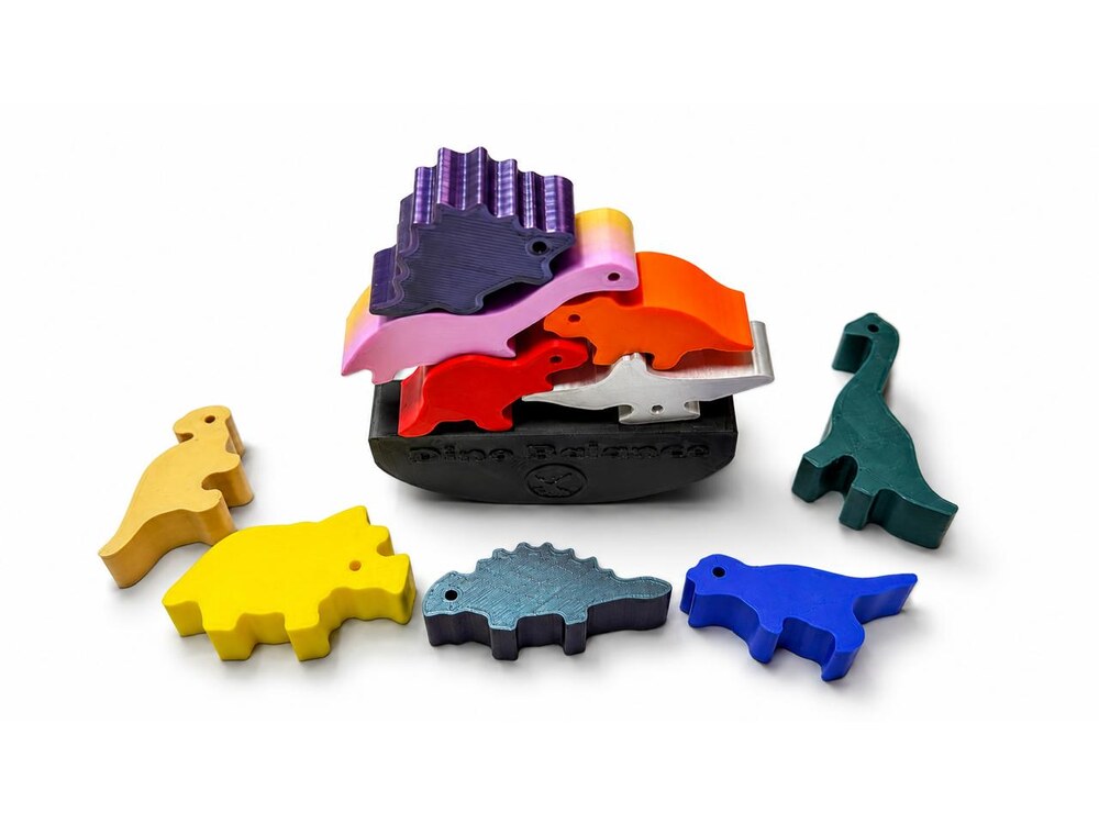 Балансир «Dino Balance» — развивающая игрушка Мамсамики