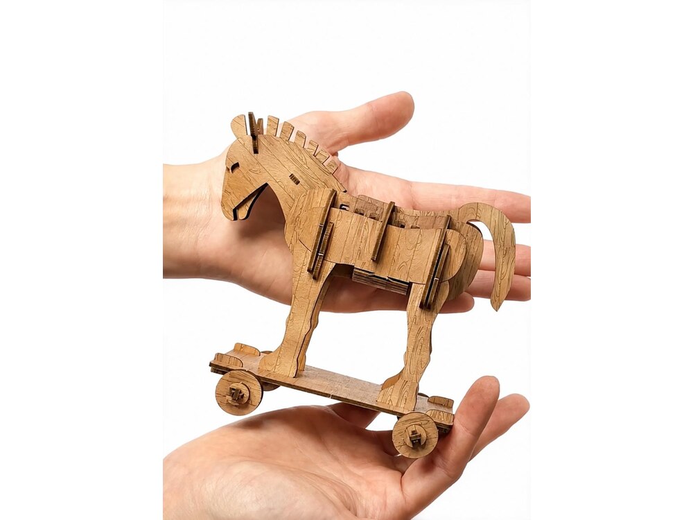 Деревянный 3D-конструктор — Мамсамики